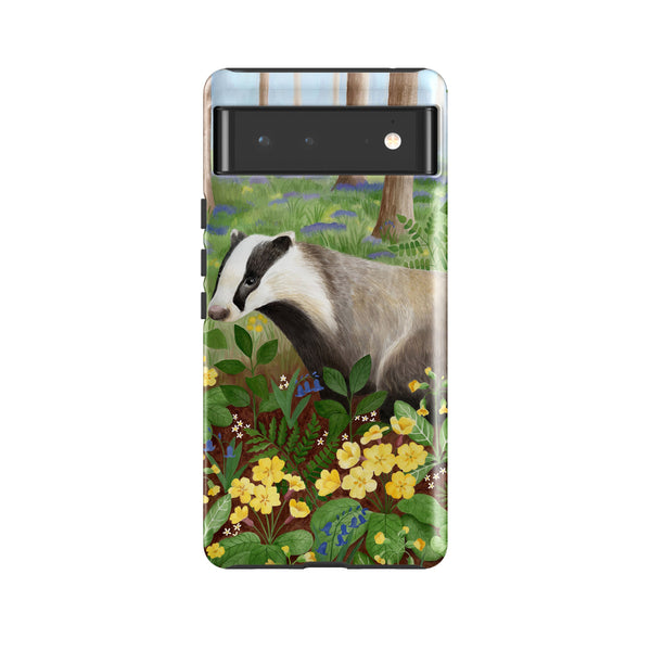 Google Tough Case - Bluebell Badger By Bex Parkin