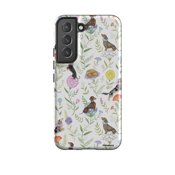 Samsung Tough Case - Doxy Day Afternoon White By Catherine Rowe
