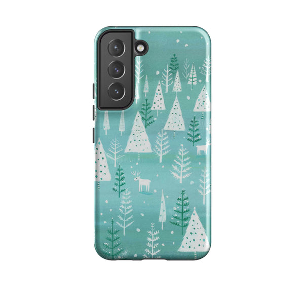 Samsung Tough Case - Teal Tundra By Mary Stubberfield