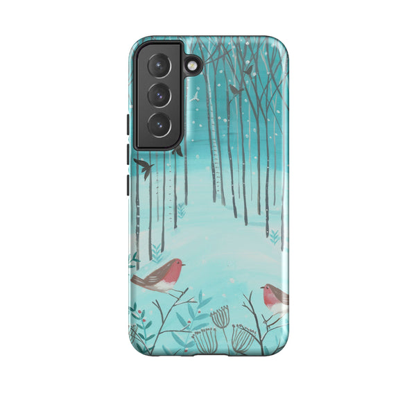 Samsung Tough Case - Winter Forest By Mary Stubberfield