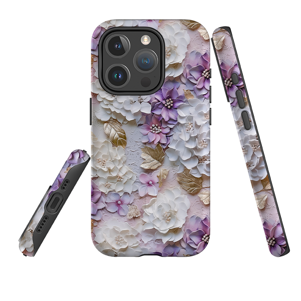 iPhone MagSafe Tough Case - Gold & Mauve II