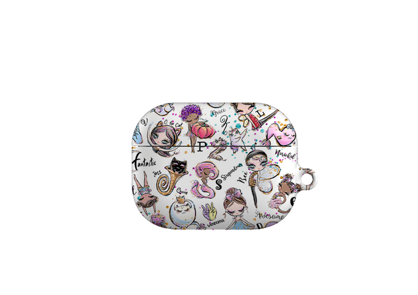 Alphabet Pattern Airpod Pro Case