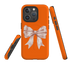 iPhone MagSafe Tough Case - Big Bow Orange