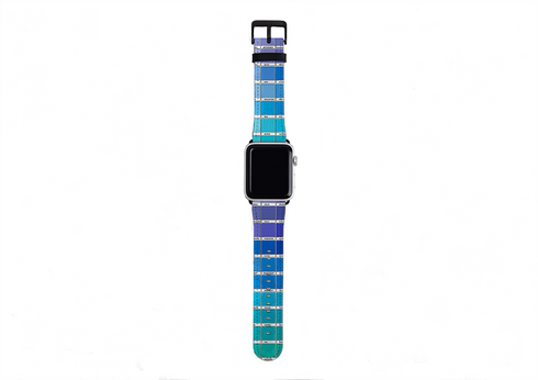 Blue Chromology By Kitty Joseph Apple Watch Strap
