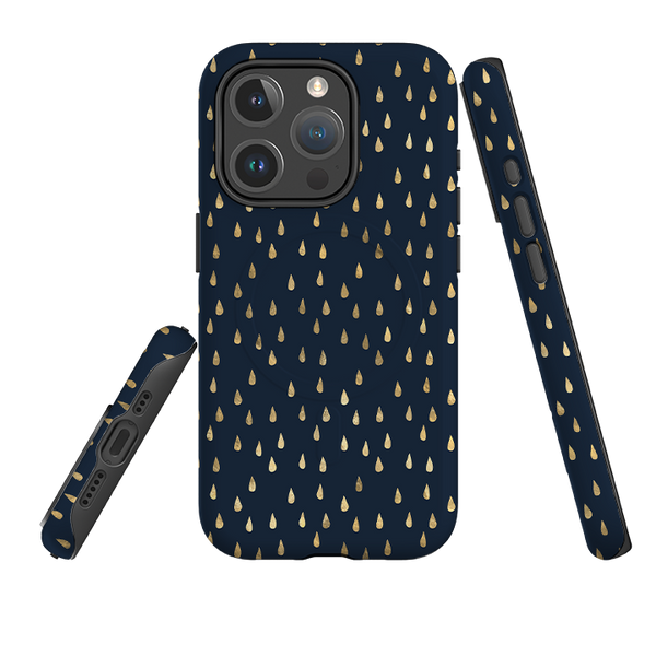 iPhone MagSafe Tough Case - Blue Rain