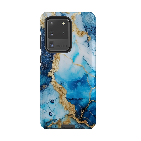 Samsung Tough Case - Blue Marbs