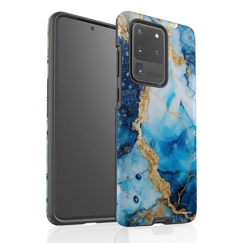 Samsung Tough Case - Blue Marbs