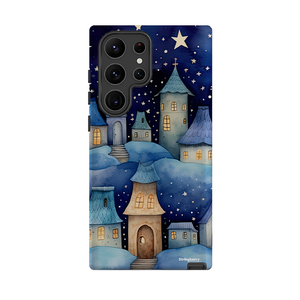 Samsung Tough Case - Blue Stars