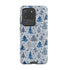 Samsung Tough Case - Blue Xmas Trees By Elisabeth Haager