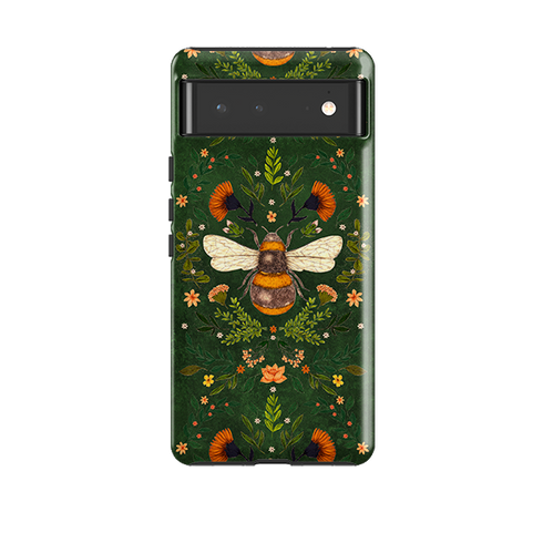 Google Tough Case - Botanical Bee Green By Jade Mosinski