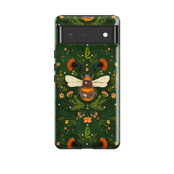 Google Tough Case - Botanical Bee Green By Jade Mosinski