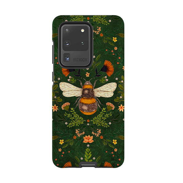 Samsung Tough Case - Botanical Bee Green By Jade Mosinski