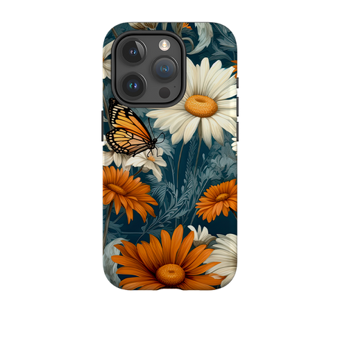iPhone Case - Butterfly Daisies