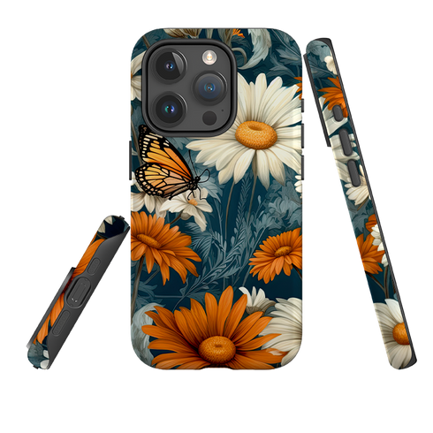 iPhone Case - Butterfly Daisies