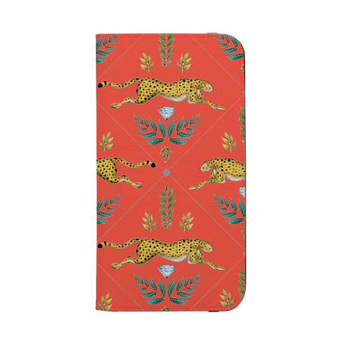 Cheetah Red By Catherine Rowe Wallet case