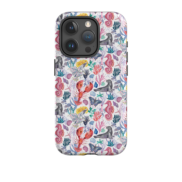 iPhone Case - Coastline Pattern-B By Emma Frances Grant