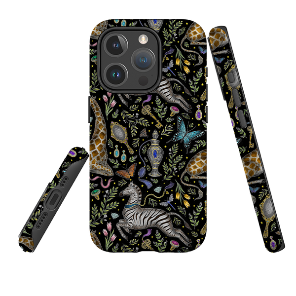 iPhone MagSafe Tough Case - Dressing Table Black By Catherine Rowe