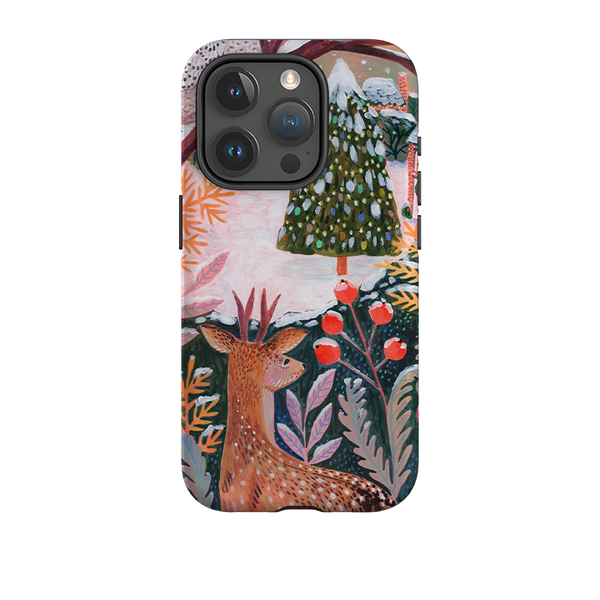 iPhone Tough Case - Deer By Lee Foster Wilson