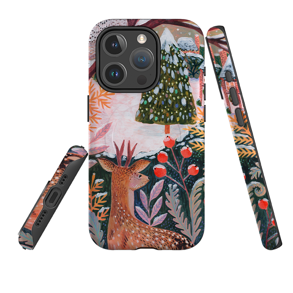 iPhone MagSafe Tough Case - Deer By Lee Foster Wilson