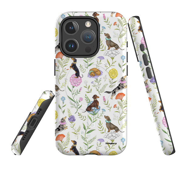 iPhone MagSafe Tough Case - Doxy Day Afternoon White By Catherine Rowe