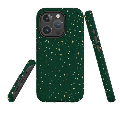 iPhone MagSafe Tough Case - Forest Green Cosmos