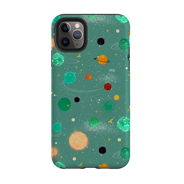 iPhone Tough Case - Far Far Away Green By Katherine Quinn