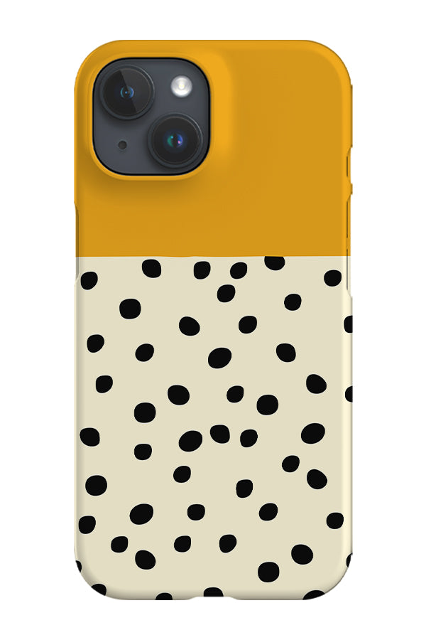 Geo Dots Phone Case (Yellow) For Iphone & Samsung