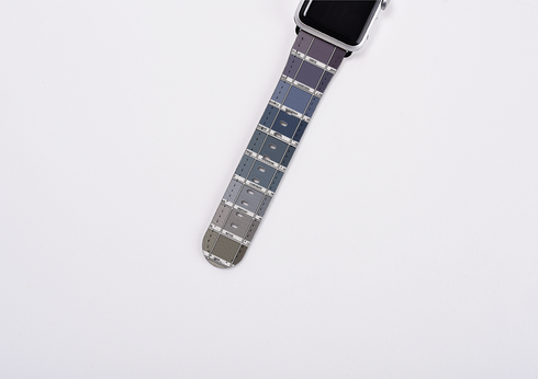 Grey Chromology By Kitty Joseph Apple Watch Strap
