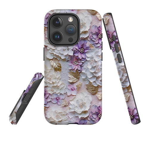 iPhone Tough Case -Gold & Mauve II