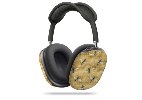 Golden Bees Airpod Max Case