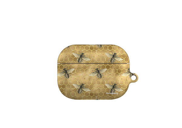 Golden Bees Airpod Pro Case