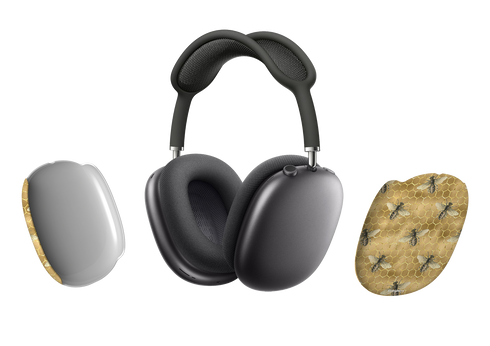 Golden Bees Airpod Max Case