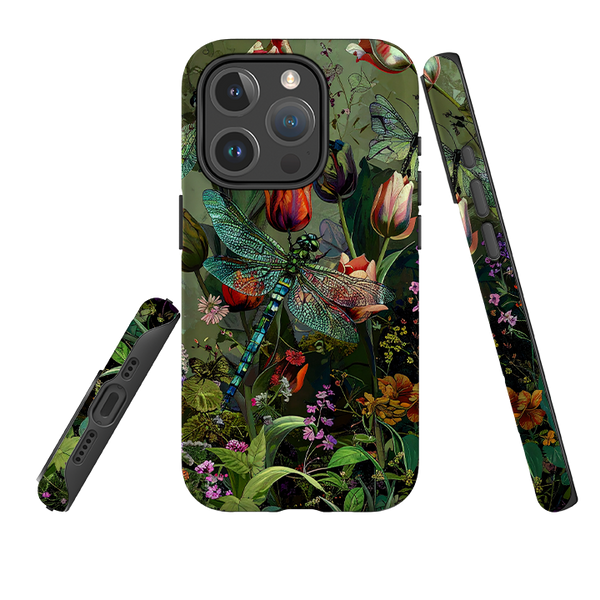 iPhone MagSafe Tough Case - Green Vyne Dragonfly