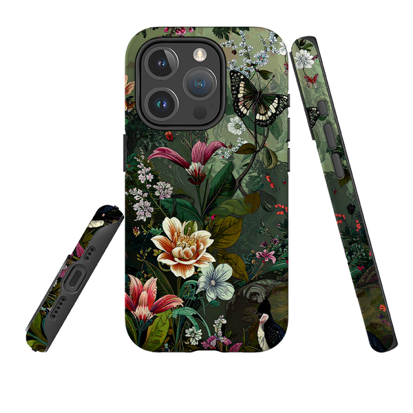 iPhone MagSafe Tough Case - Green Vyne Butterfly