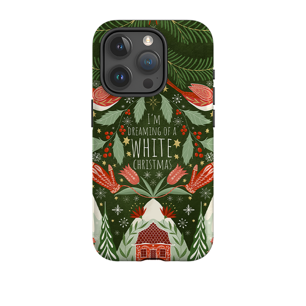 iPhone Tough Case - I'm Dreaming Of a White Christmas By Maja Lindberg