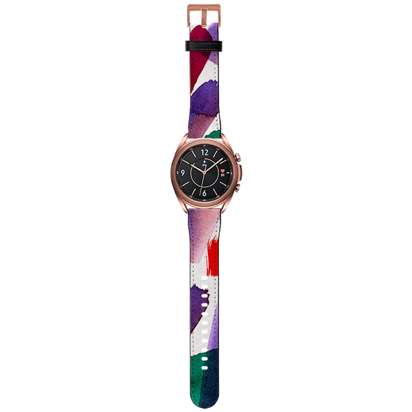 Lilac Brushes By Kitty Joseph Samsung Watch Strap