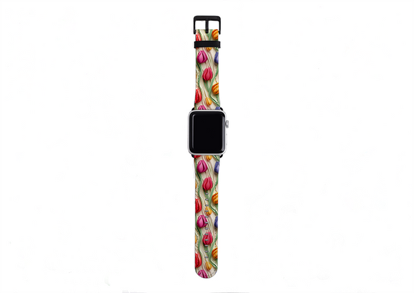 Leiden Tulips Apple Watch Strap