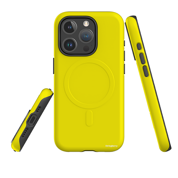 iPhone MagSafe Tough Case - Lisbon Yellow