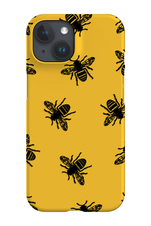 Bees Lux Phone Case (Yellow & Black) For Iphone & Samsung