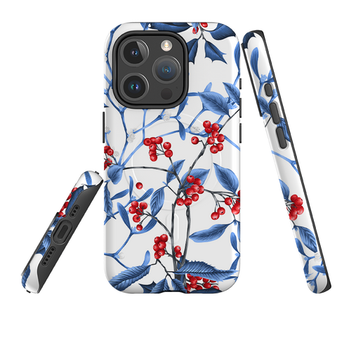 iPhone MagSafe Tough Case - Magical Xmas White