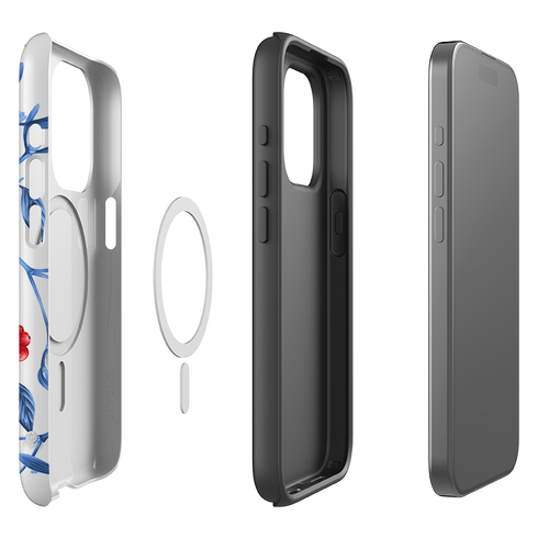 iPhone MagSafe Tough Case - Magical Xmas White