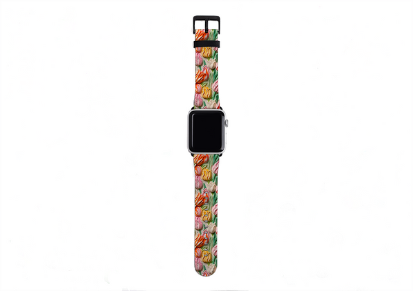 Maastricht Tulips Apple Watch Strap