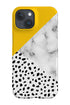 Marble & Dalmatian Phone Case (Yellow) For Iphone & Samsung