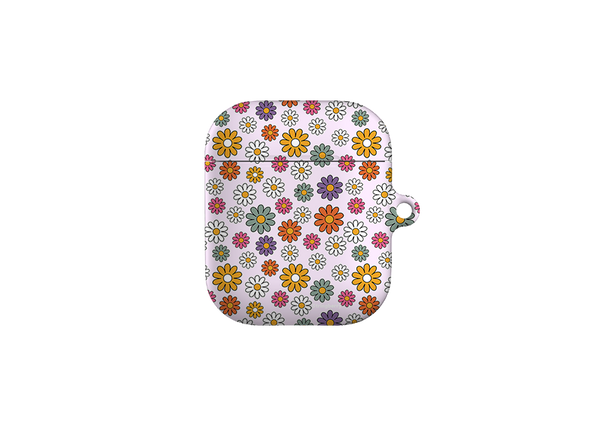 Mixed Daisies Airpod Case
