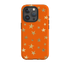 iPhone Tough Case - Orange and Gold Stars