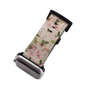 Pink Bees Apple Watch Strap