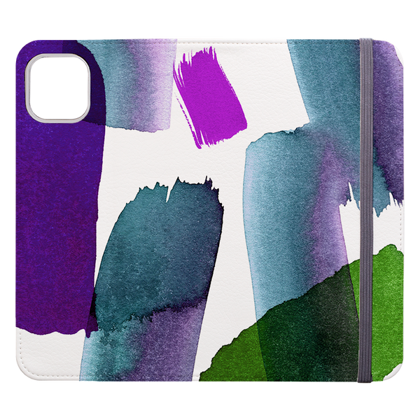 Purple Rain By Kitty Joseph Wallet case