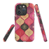 iPhone MagSafe Tough Case - Red Damask By Jehane