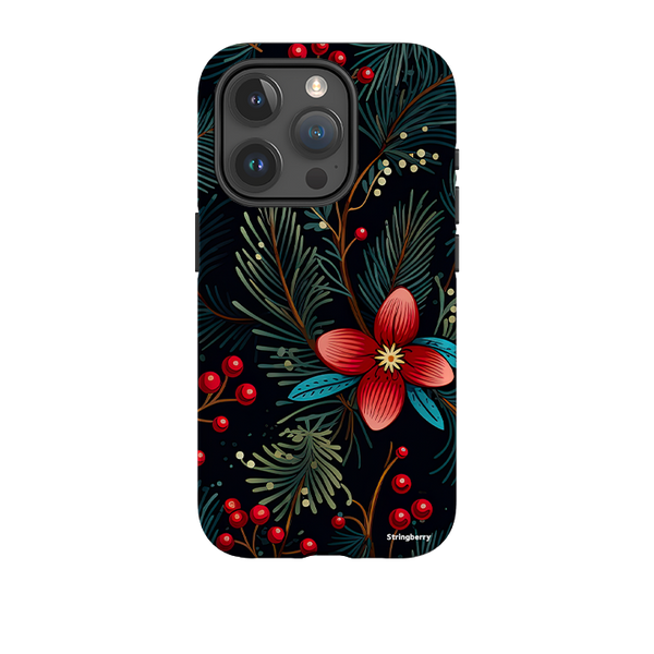 iPhone Tough Case - Red Berries