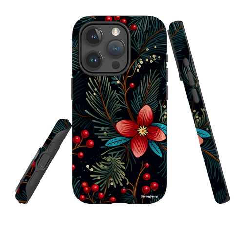 iPhone Tough Case - Red Berries